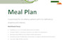 create personalized meal plan to manage your health condition